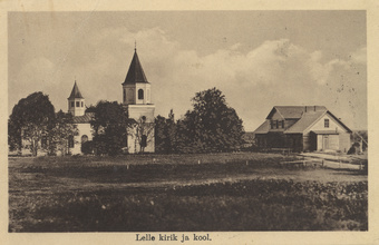 Lelle kirik ja kool