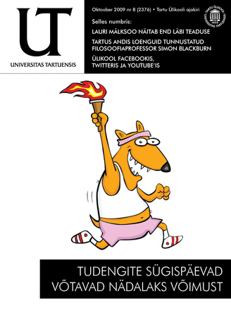 Universitas Tartuensis : UT : Tartu Ülikooli ajakiri ; 8 2009-10