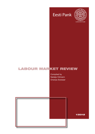 Labour market review ; 1/2012