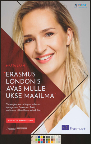 Erasmus Londonis avas mulle ukse maailma : Marta Laan