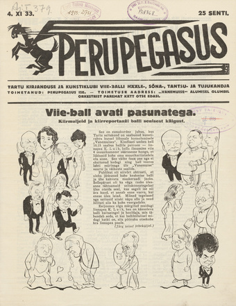 Perupegasus ; 1933-11-04