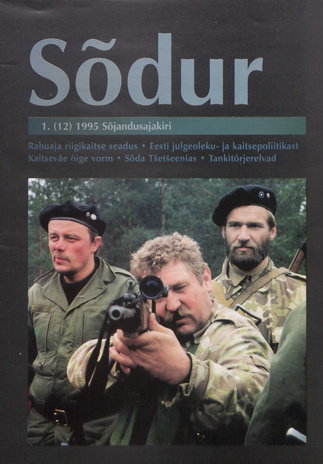 Sõdur : Eesti sõjandusajakiri ; 1(12) 1995