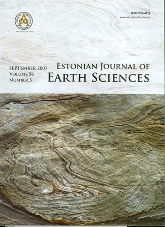 Estonian Journal of Earth Sciences ; 3
