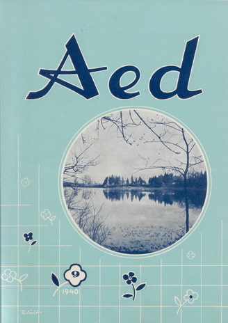 Aed : aianduse ajakiri ; 9 1940-09