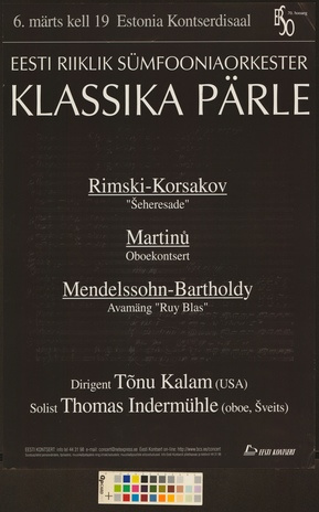 Klassika pärle : Eesti Riiklik Sümfooniaorkester