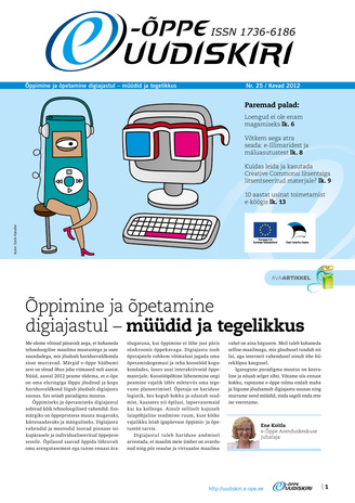 E-õppe Uudiskiri ; 25 Kevad 2012
