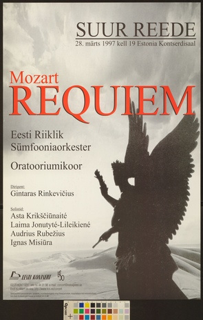 Mozart Requiem : Eesti Riiklik Sümfooniaorkester 