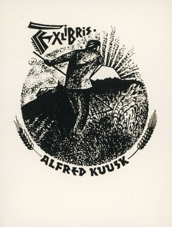 Ex libris Alfred Kuusk 