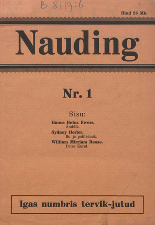 Nauding ; 1 1924-10