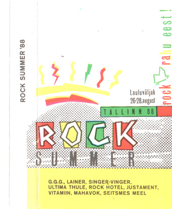 Rock summer : Tallinn'88, Lauluväljak, 26.-28. august