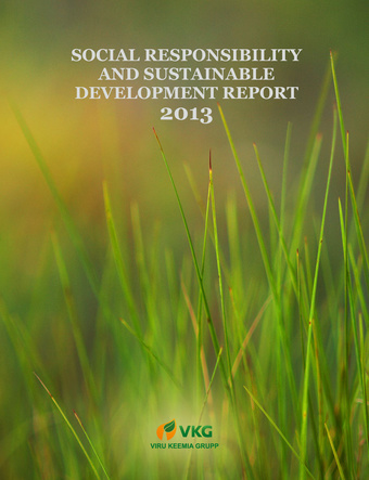 Social responsibility and sustainable development report ; 2013