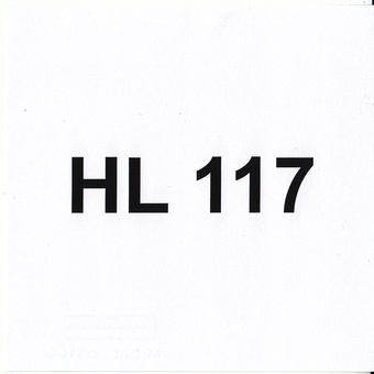 HL 117 : Eesti Muusikafondi heliarhiiv