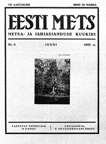 Eesti Mets ; 6 1927