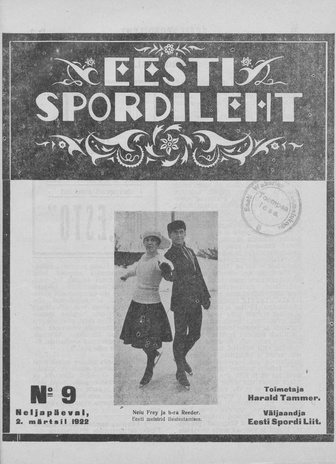 Eesti Spordileht ; 9 1922-03-02