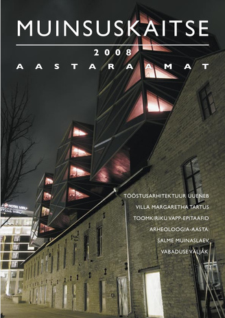 Muinsuskaitse aastaraamat 2008