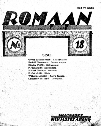 Romaan ; 18 1922