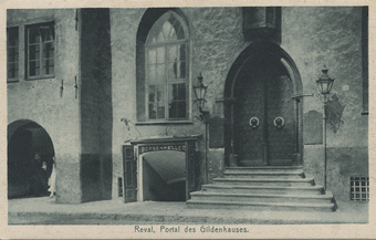 Reval : Portal des Gildenhauses 