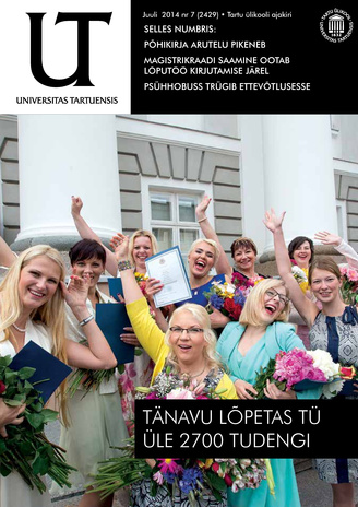 Universitas Tartuensis : UT : Tartu Ülikooli ajakiri ; 7 2014-07