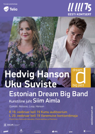 Hedvig Hanson, Uku Suviste, Estonian Dream Big Band