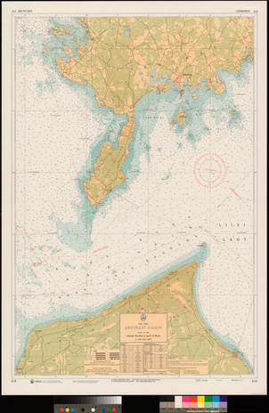 Irbe väin : Abrukast Rojani = Strait of Irbe : Island Abruka to port of Roja 