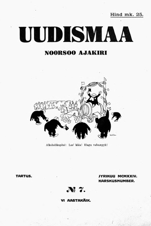 Uudismaa ; 7 1924-04