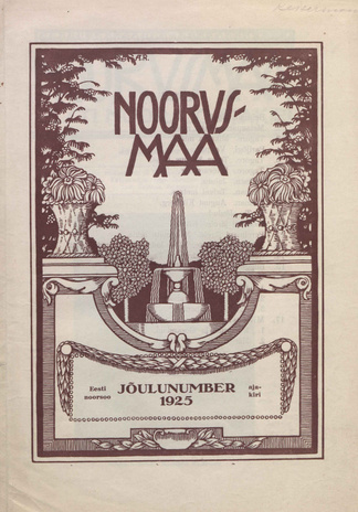 Noorusmaa ; jõulunumber 1925