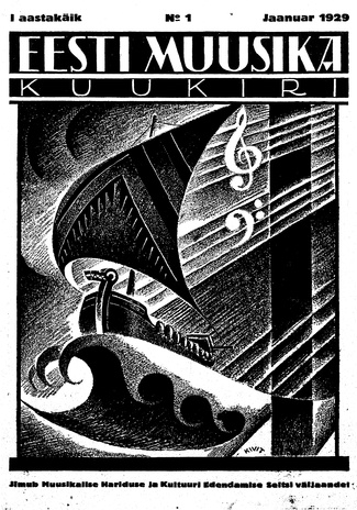 Eesti Muusika kuukiri ; 1 1929-01
