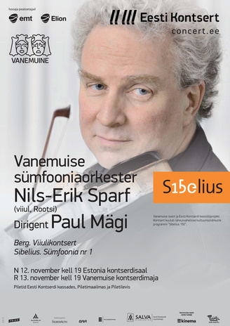 Vanemuise sümfooniaorkester, Nils-Erik Sparf, Paul Mägi