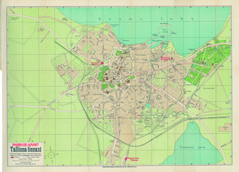 Pharuse-kaart Tallinna-linnast