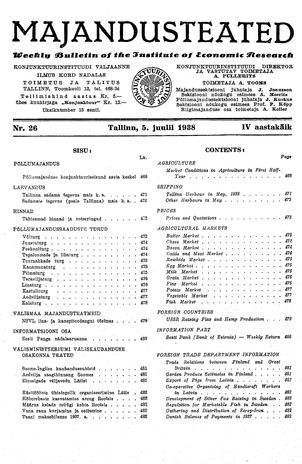 Majandusteated ; 26 1938-07-05