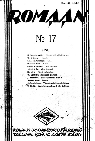 Romaan ; 17 1924