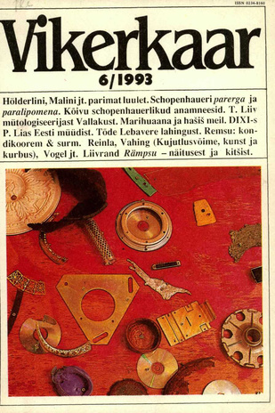 Vikerkaar ; 6 1993