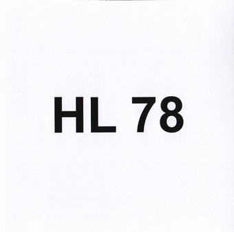 HL 78 : Eesti Muusikafondi heliarhiiv