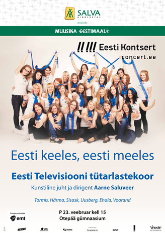 Eesti keeles, eesti meeles : Eesti Televisiooni tütarlastekoor 