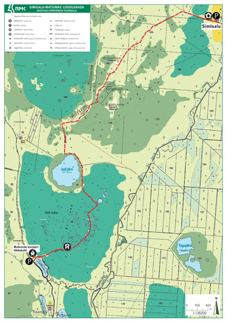Simisalu-Matsimäe loodusrada : Aegviidu-Kõrvemaa puhkeala 