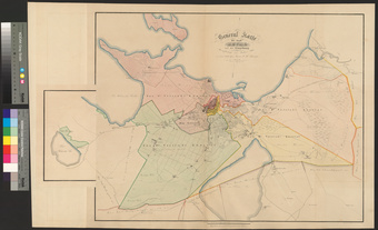 Generalkarte der Stadt Reval mit der Umgebung