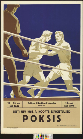 Eesti NSV 1961. a. noorte esivõistlused poksis