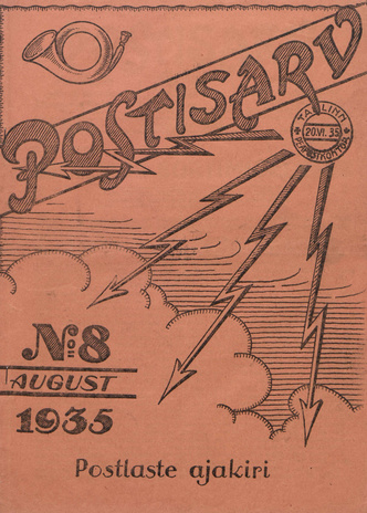 Postisarv : Postlaste ajakiri ; 8 (25) 1935-08-20