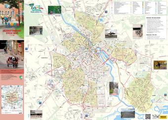 Tartu jalgrattakaart = cycle map 2015 