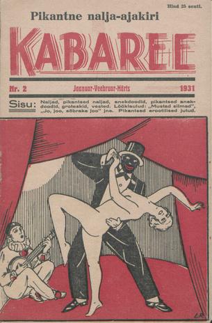Kabaree : pikantne nalja-ajakiri ; 2 1931-03