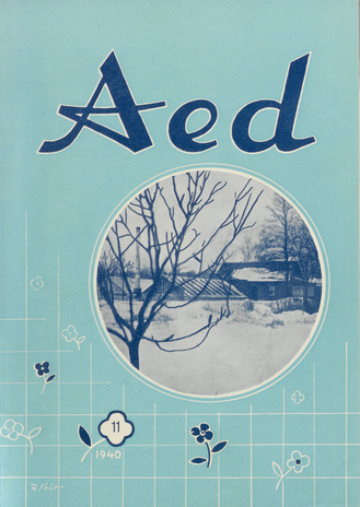 Aed : aianduse ajakiri ; 11 1940-11
