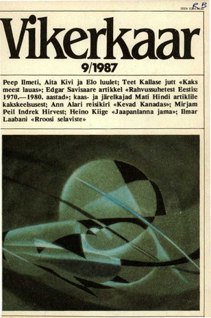 Vikerkaar ; 9 1987