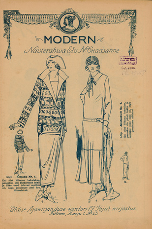 Modern : moodi- ja käsitööleht ; 6 1924-06