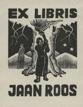 Ex libris Jaan Roos 