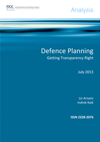 Defence planning : getting transparency right 