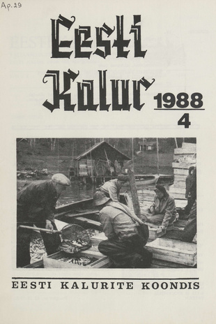 Eesti Kalur ; 4 1988 sügis