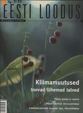 Eesti Loodus ; 11 2002-11