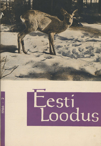 Eesti Loodus ; 2 1966-03/04