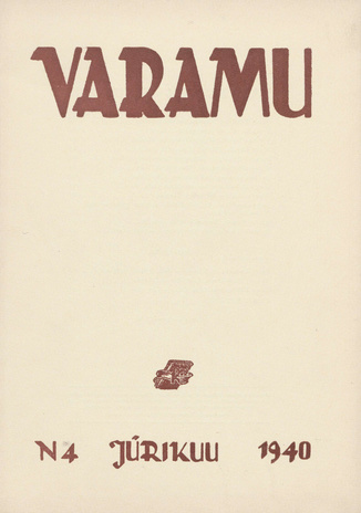 Varamu ; 4 1940-04