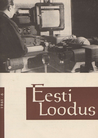Eesti Loodus ; 6 1961-11/12